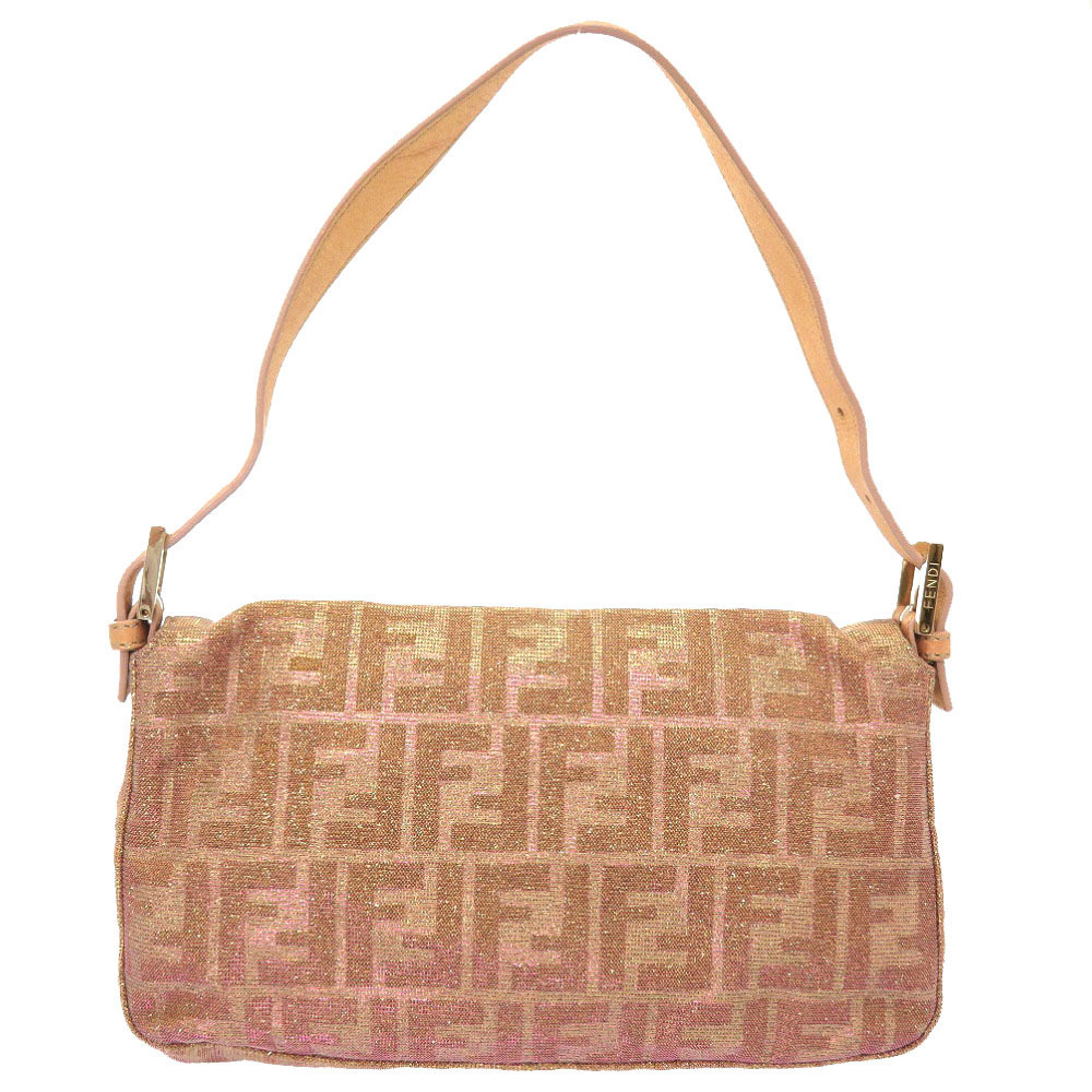 Fendi Mamma Pink Handbag Bucket Stone